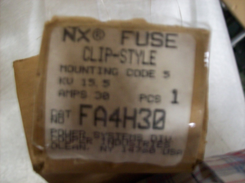 McGraw-Edison Genuine Fuse FA4H30