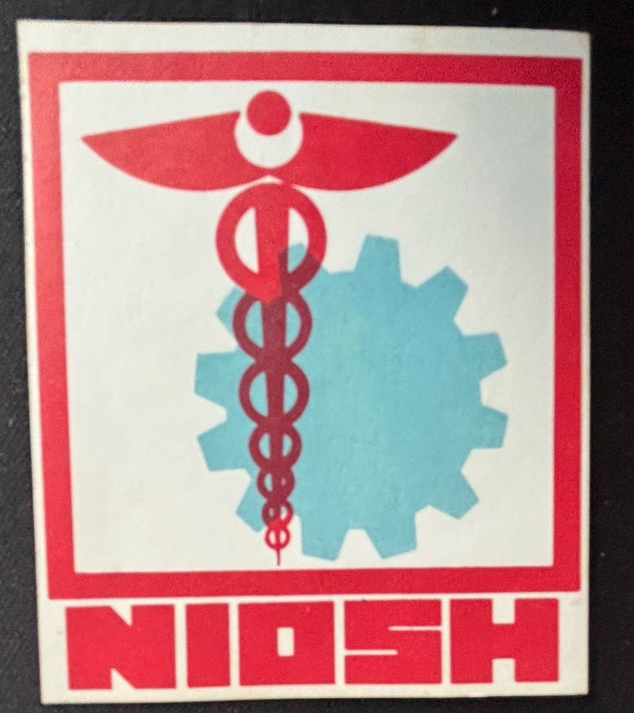 Vintage Mining Decal NIOSH