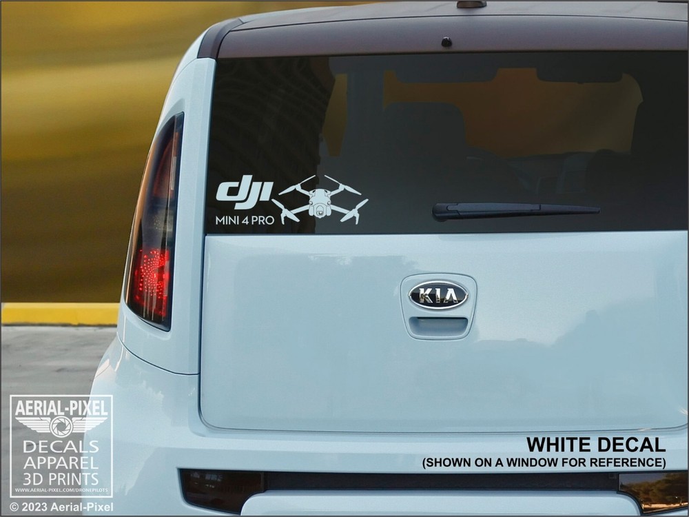 DJI Mini 4 Pro Window / Case Decal Drone Sticker