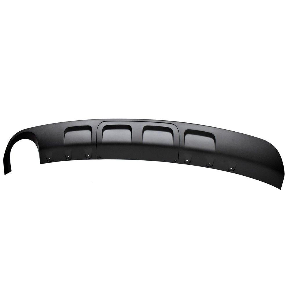 Replacement Black Textured Polypropylene Rear Lower Valance Panel
