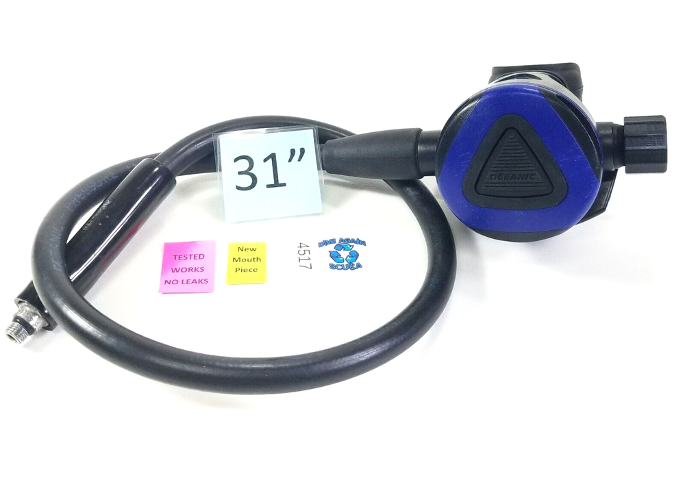 Oceanic Delta 2 Scuba Dive 2nd Stage Regulator Adjustable Balanced #4517