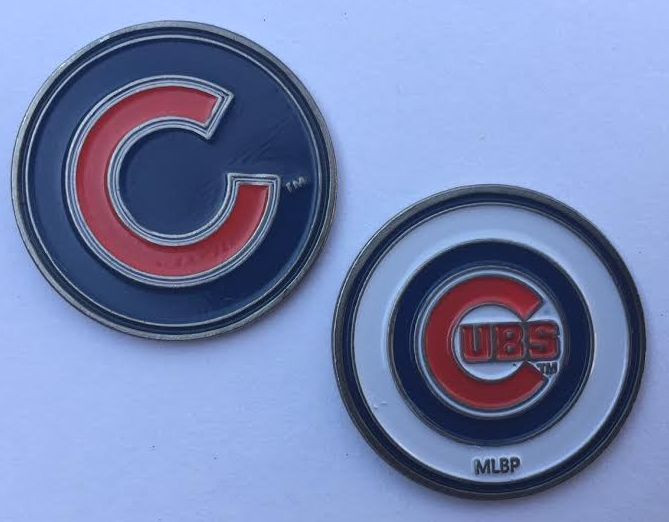 Chicago Cubs Golf Ball Marker New