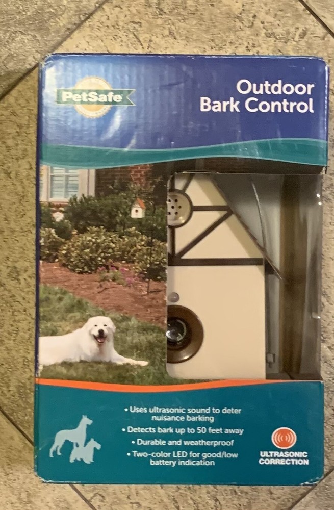 PetSafe Ultrasonic  Correction Outdoor Bark Control New