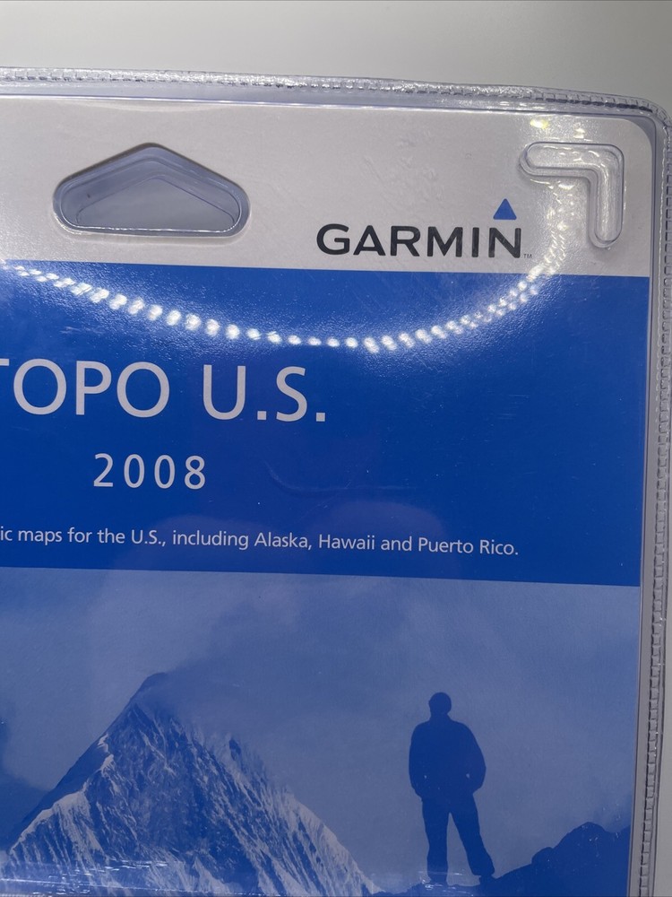 Garmin TOPO USA 2008 DVD MAPSOURCE SETUP DATA GPS MAPS NEW