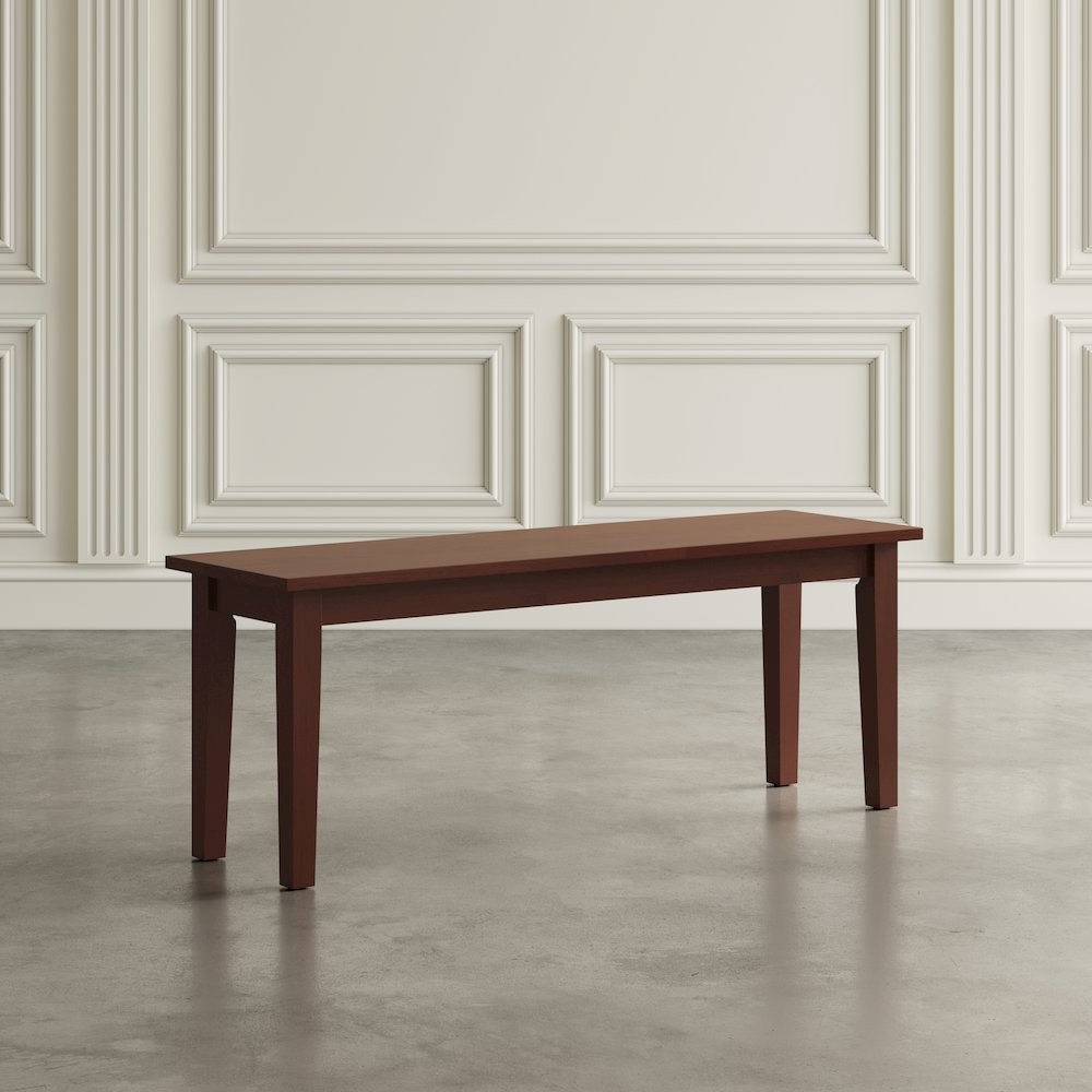 Simplicity Solid Wood 48" Classic Bench