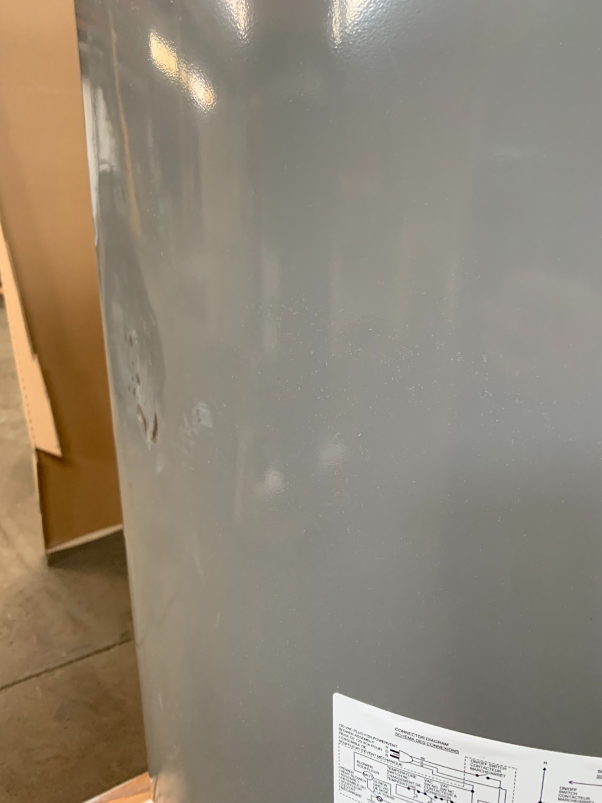 Rheem PRO+ G75-75N RH PDV Powervent Natural Gas 75 GAL Water Heater. Brand New!!