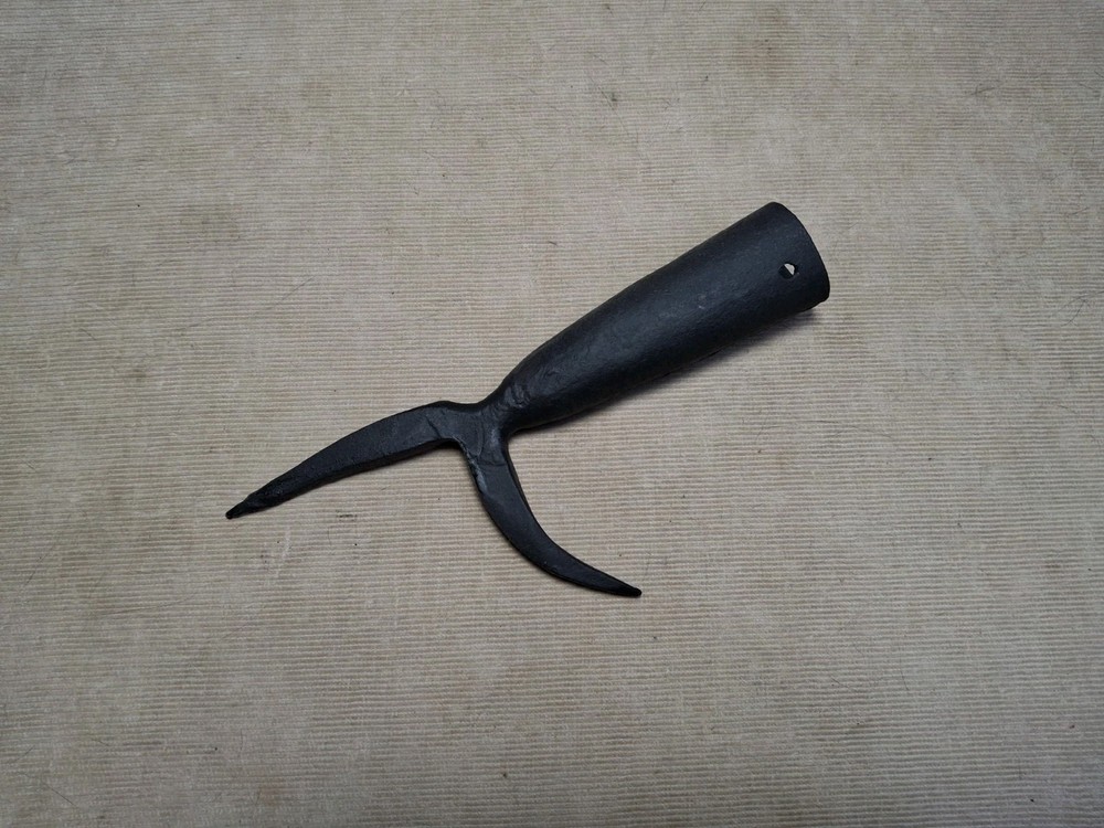 Socket Type Hooked Pick Pike Pole End Maine River Drive Log Tool Pickpole 'CS'