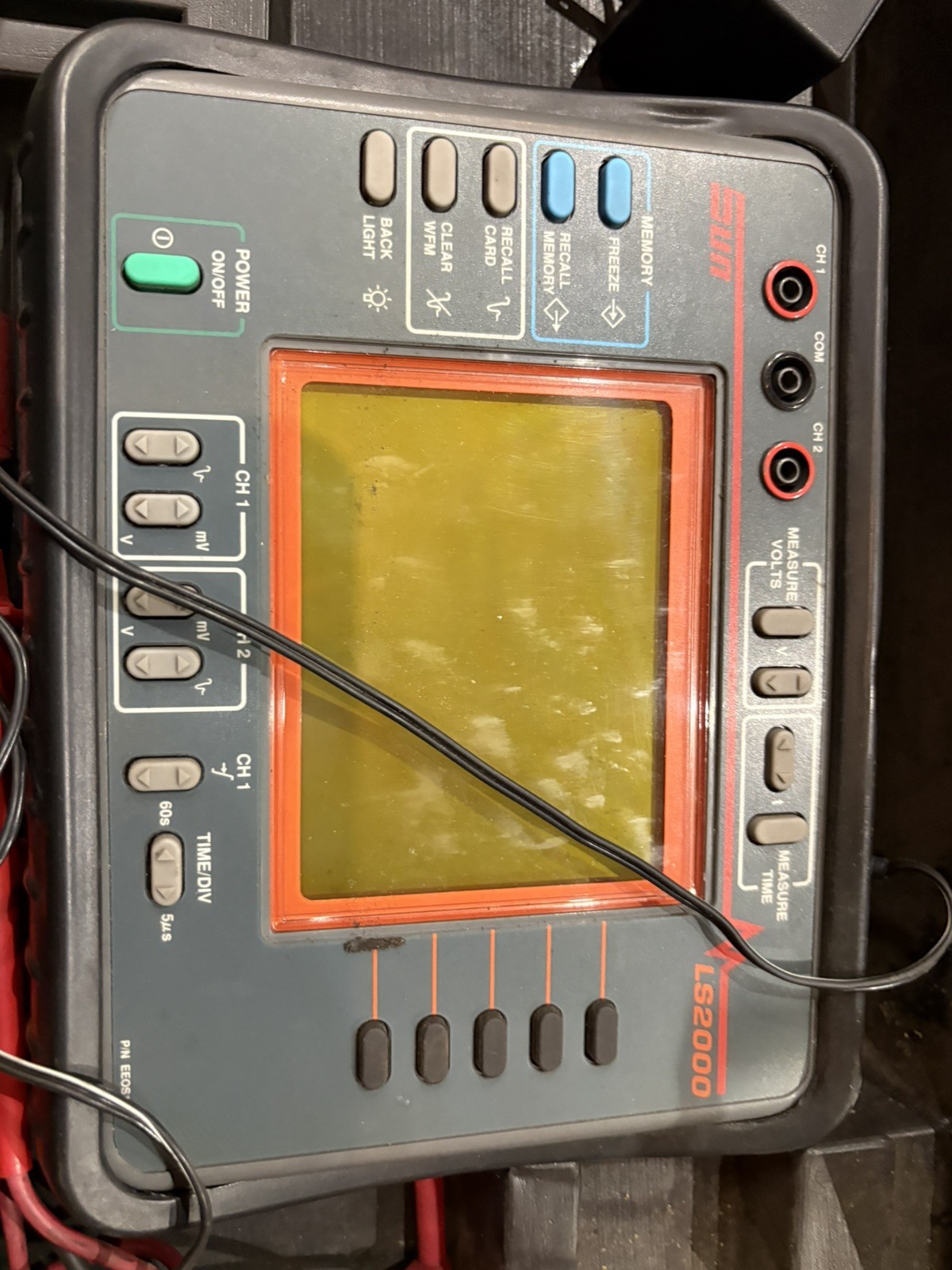 Sun LS2000 Automotive Oscilloscope diagnostic tool. Vintage automotive