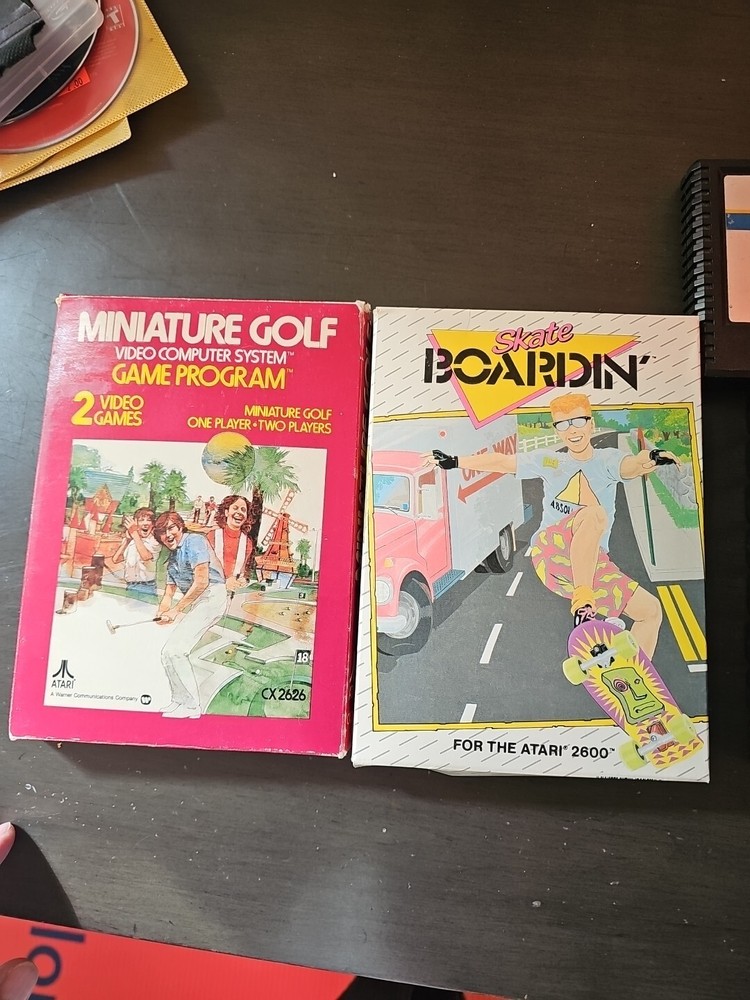 Atari 2600 Console (NTSC) working with games