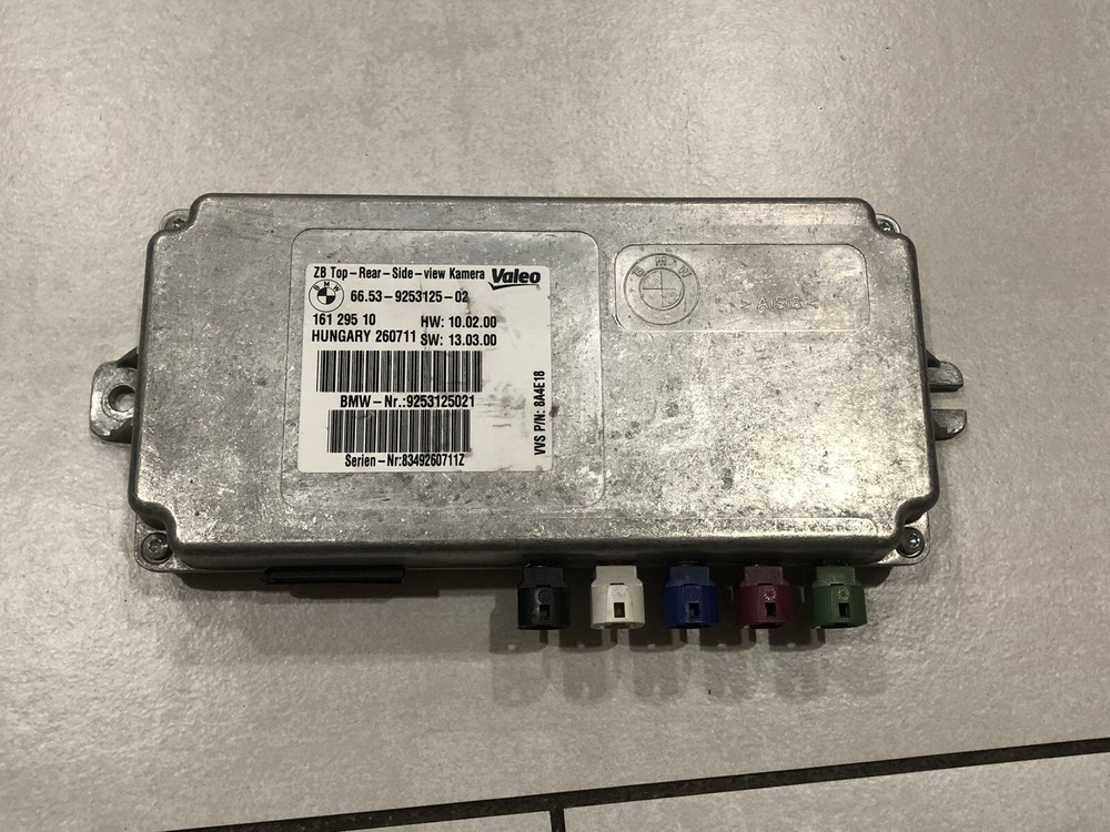 2012 BMW 650 REAR SIDE VIEW CAMERA CONTROL MODULE 9253125