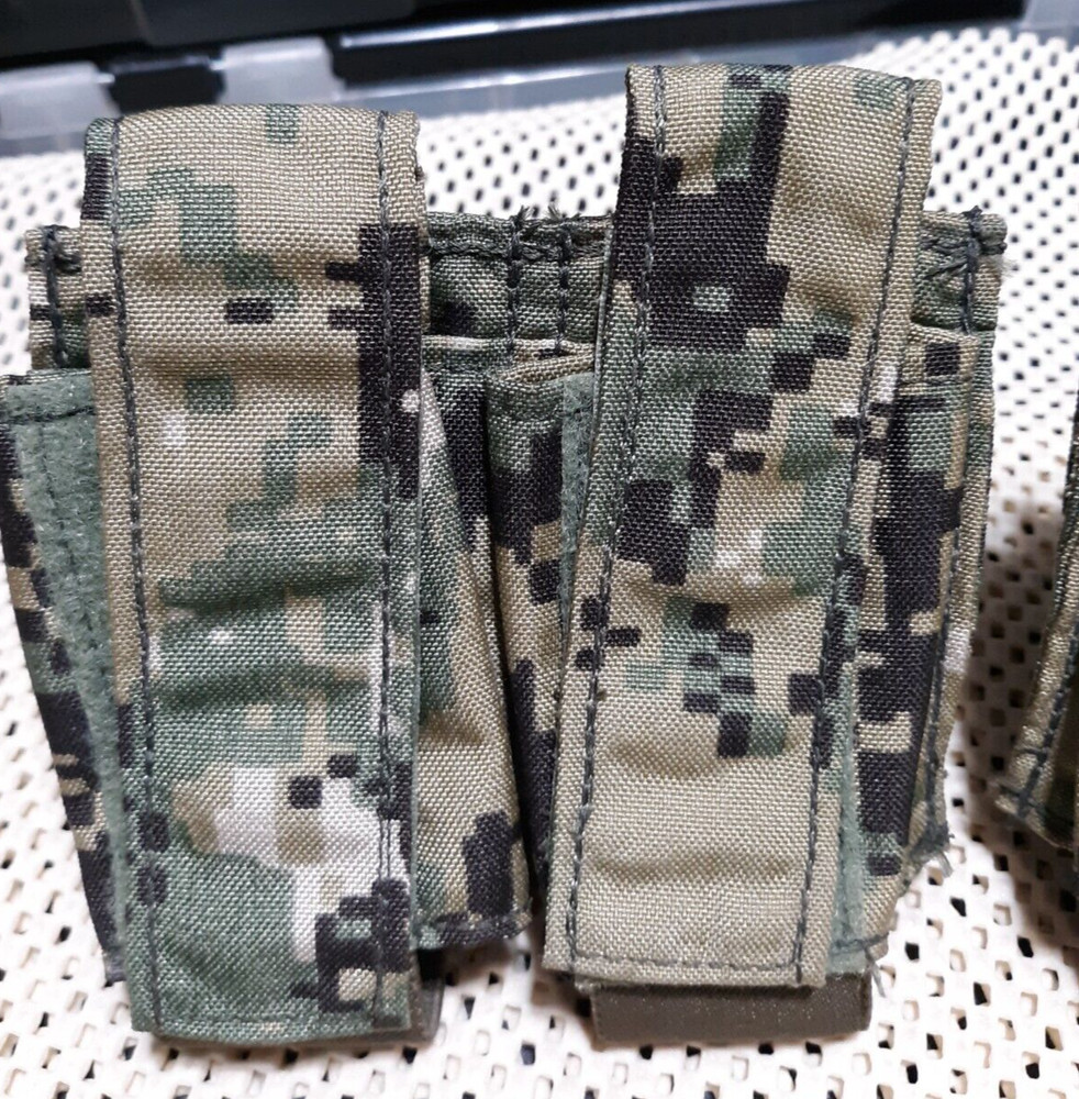 USGI Eagle AOR2 40MM SOFT DOUBLE SHELL POUCH Excellent DEVGRU SOF SFLCS