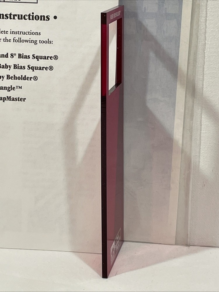 EXCELLENT RUBY BEHOLDER value finder & template in 1 tool That Patchwork Place