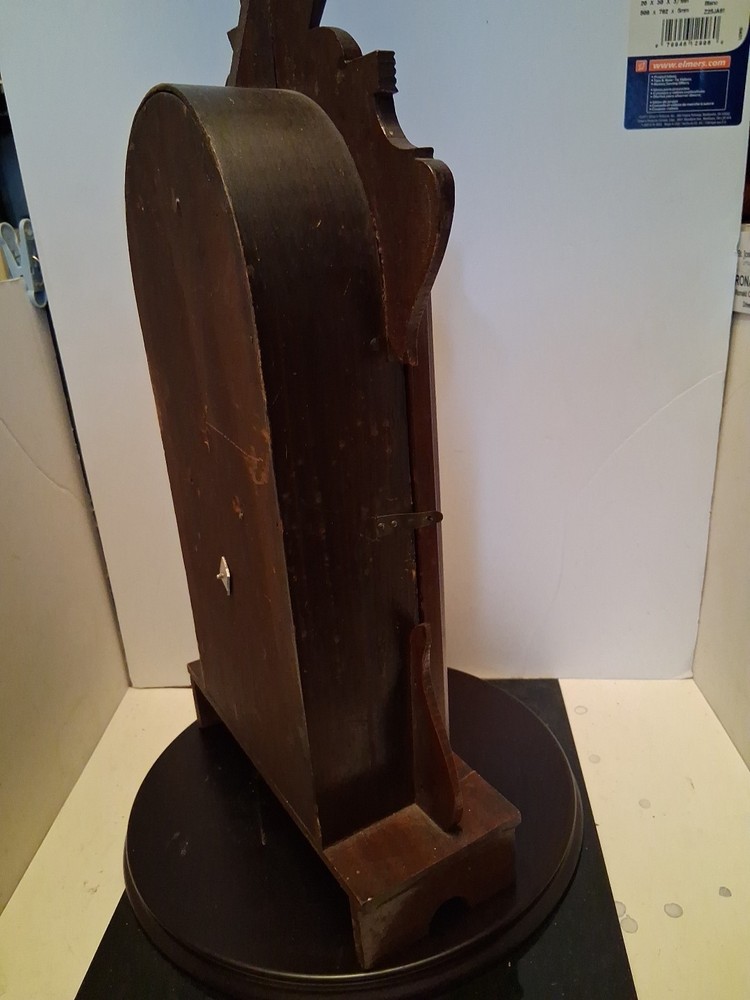 Antique E Ingraham Parlor Gingerbread Mantle Clock Working. Beautiful