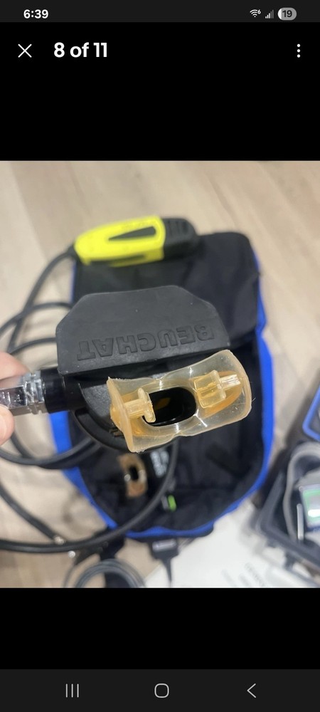 Beuchat Requlator W/ Cocrhen Gemini Dive Computer