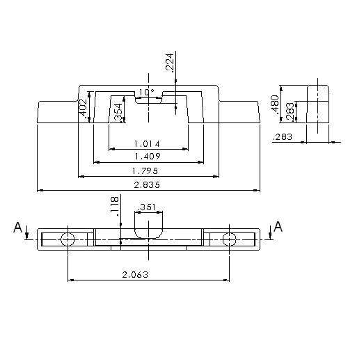 Window Sash Keeper 8227WHITE