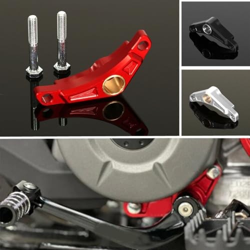 Motorcycle Support Shift Stabilizer Gear Shift Shaft Support Bracket red