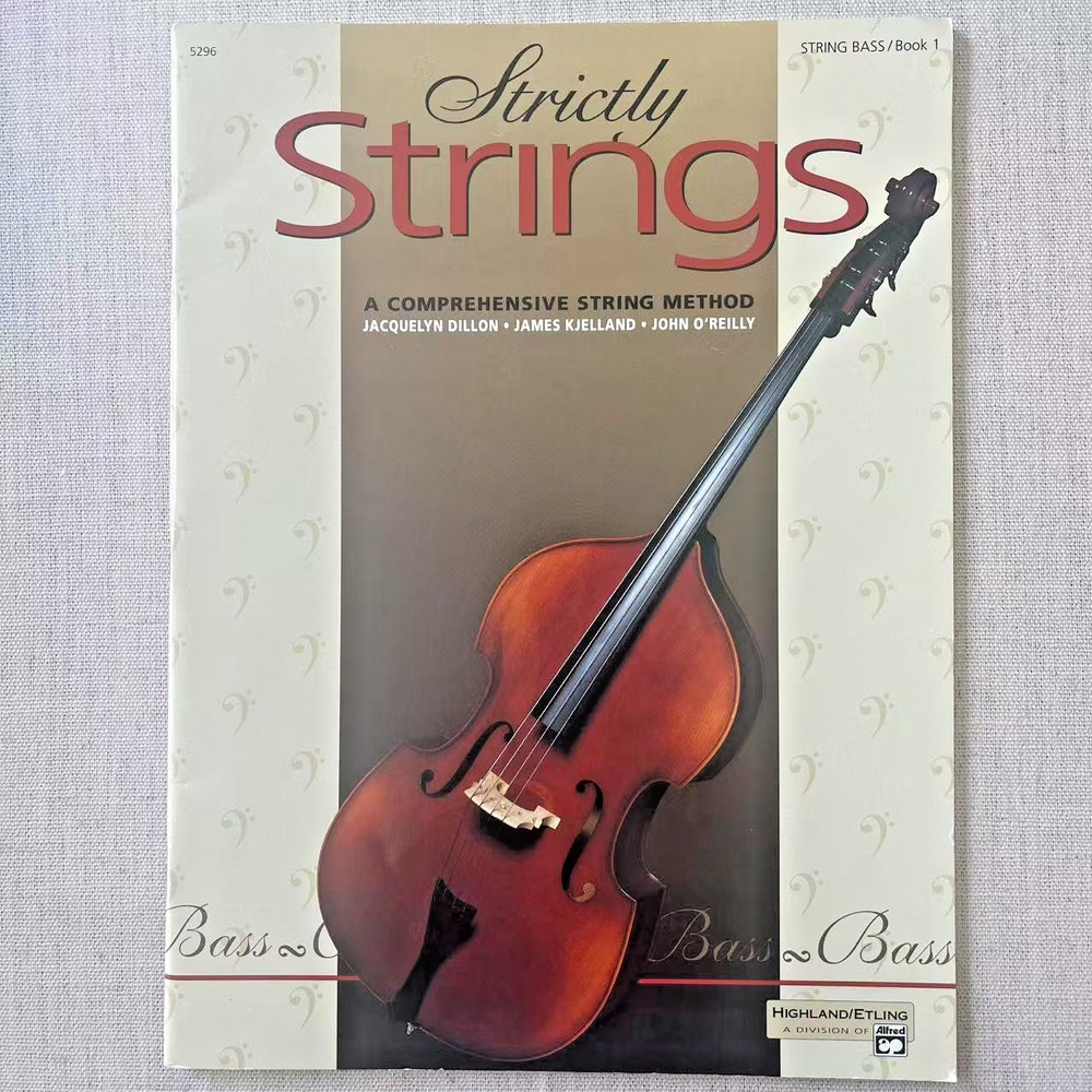 String Bass:Book 1/2/3, Alfred Strictly Strings A Comprehensive String Method