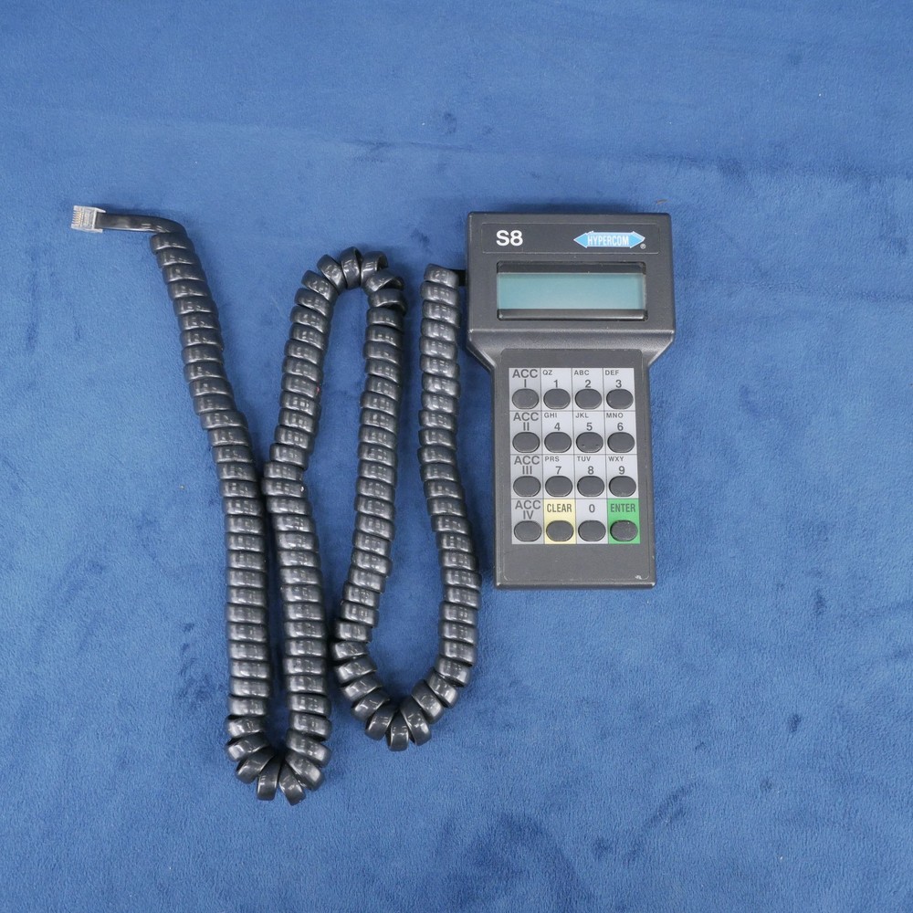 Hypercom S8 Credit Card Reader Machine Pin Pad POS Debit Terminal