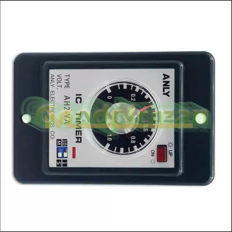 NEW One ANLY Timer Flush Mounting Multi-Range AH2-YA 1S-10M AC220V
