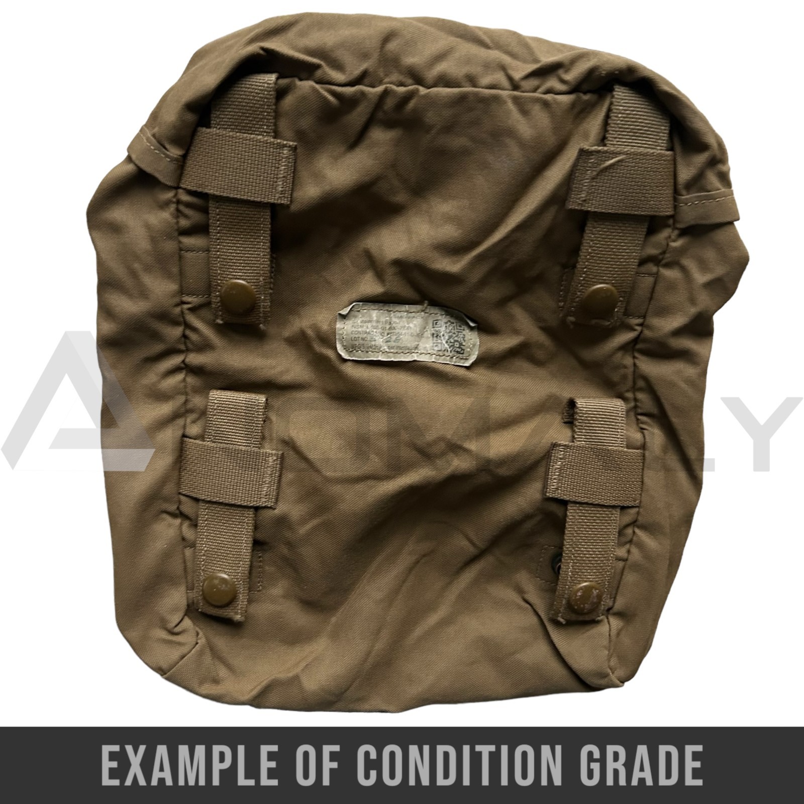 *Lot of 2 Qty* Used USMC FILBE Sustainment Pouch Coyote Brown Molle II FSBE