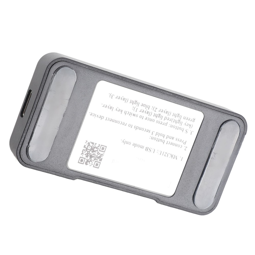 Black 3 Key Keypad RGB Backlit 3 Keys USB Interface Mini Mechanical Program