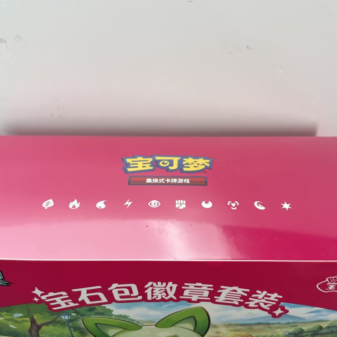 Pokemon TCG S-Chinese Exclusive 2026 Gem Pack Badge Set NEW Sealed Case IN STOCK