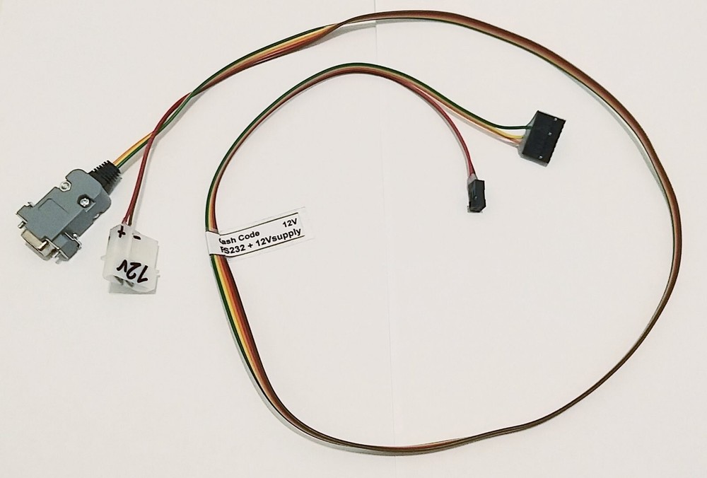 Cash Code MVU VU MSM SM Bill Acceptor Note Validator RS232 Cable Harness