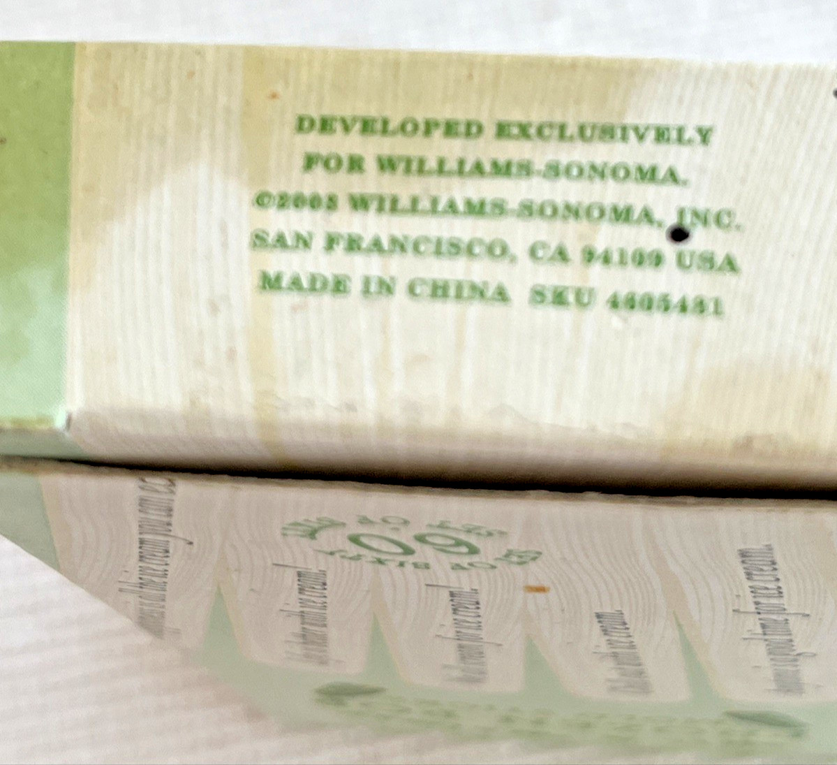 Williams-Sonoma Wit & Wisdom Frozen Pop Mold Wood Sticks 47 PCs NOVELTY