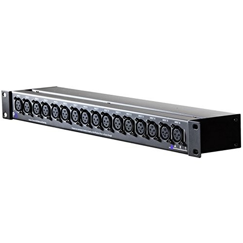 P16 XLR Balanced Patchbay