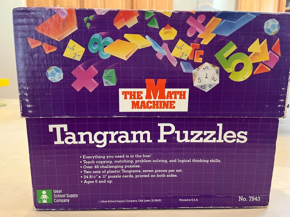 Math Manipulatives Bundle: Base Ten Blocks Class Set and Tangrams Set
