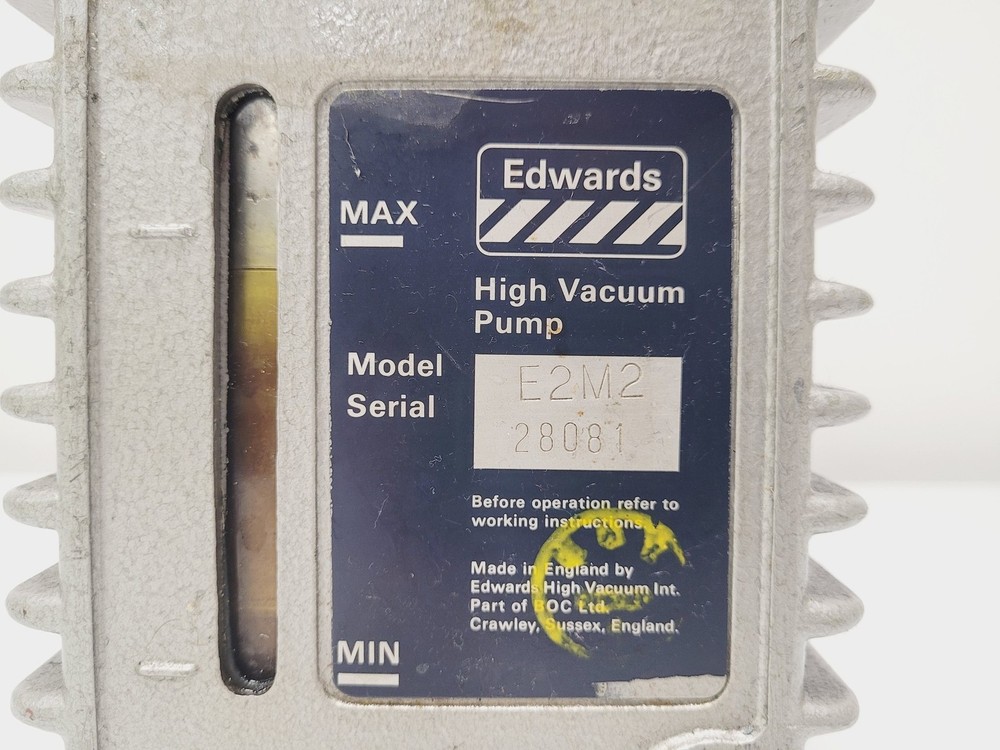 Edwards 2 E2M2 Vacuum Pump