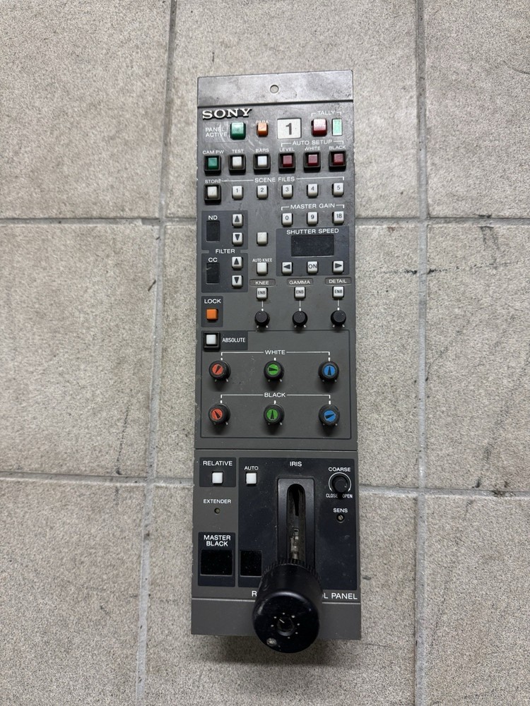 Remote Control Panel (RCP) for Sony Camera System