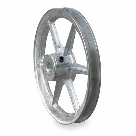 Congress Ca1400x075kw 3/4" Fixed Bore 1 Groove Standard V-Belt Pulley 14.00" Od