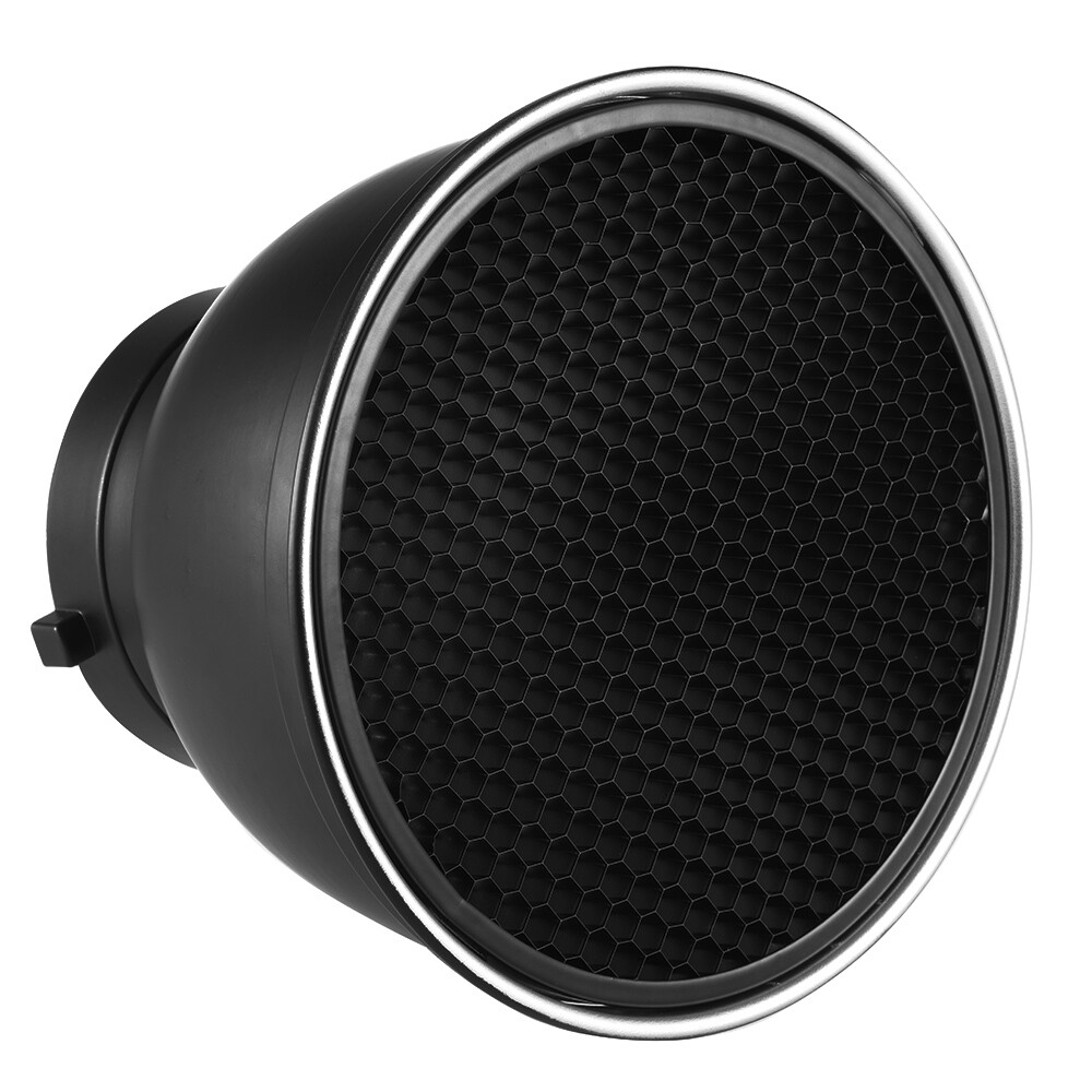 7" Reflector Diffuser  Shade Dish w/60° Honeycomb  for Bowens Mount E5C7