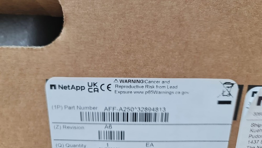 Netapp AFF-A250 all-flash array with 111-05272+A1 Dual controller & Dual PSU