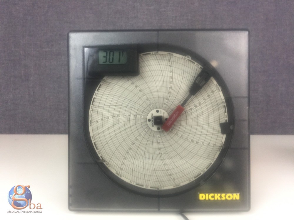 Dickson KT663FC Temperature Chart Recorder w/ Display, Alarm