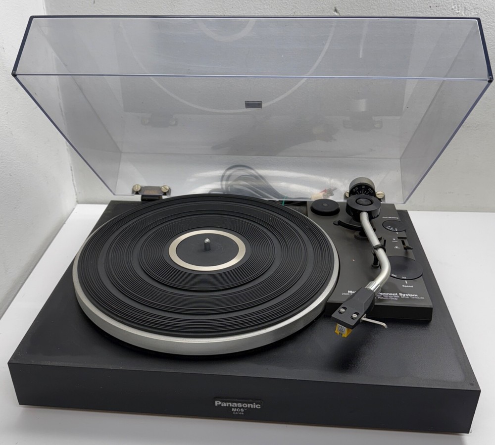 Panasonic MCS Series Matched Component System Servo/Belt Drive Turntable READ