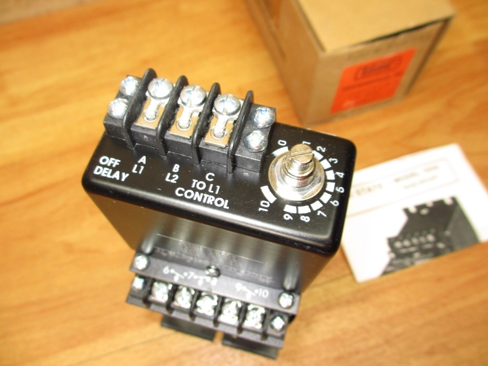 ISSC Kanson 1014-1-K-2-B *NEW* Solid State Timer Off Delay .5-100 Sec B Output