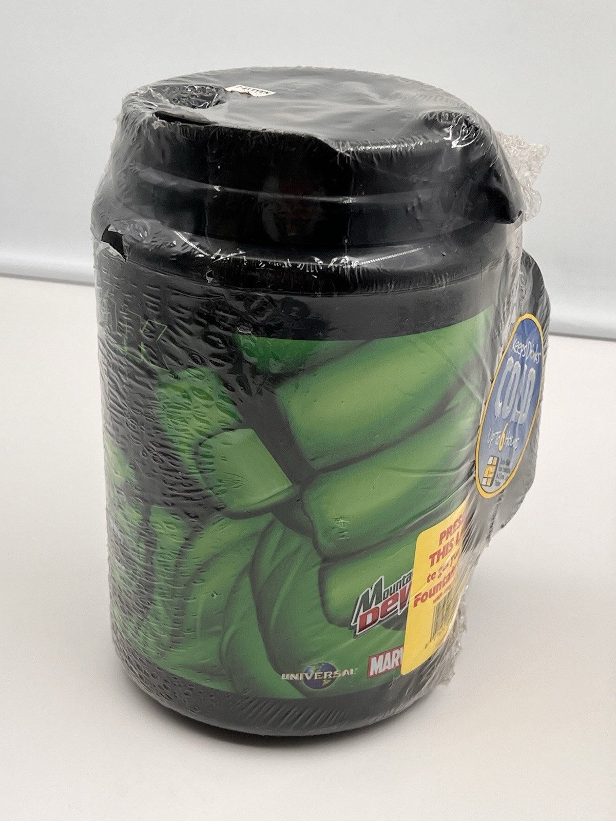 Vintage New Incredible Hulk 7/11 2003 Big Gulp 52oz Marvel Mug Insulated SEALED