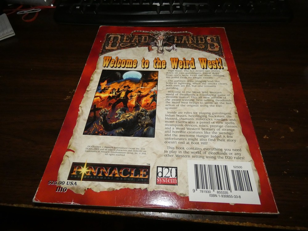 Deadlands 1110: D20: Core Rulebook