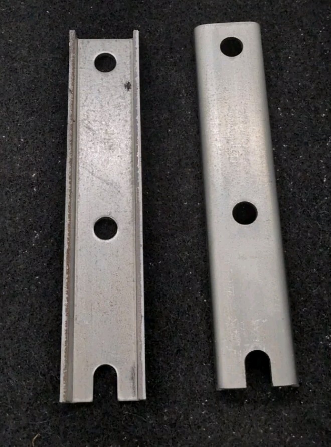 2 PACK DC1248 Lozier Gondola Multi-Purpose Anchor Plate 7/16 Holes