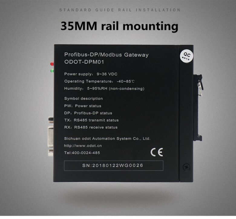 Profibus with programming connector RS485 interface compatible with Siemens DP