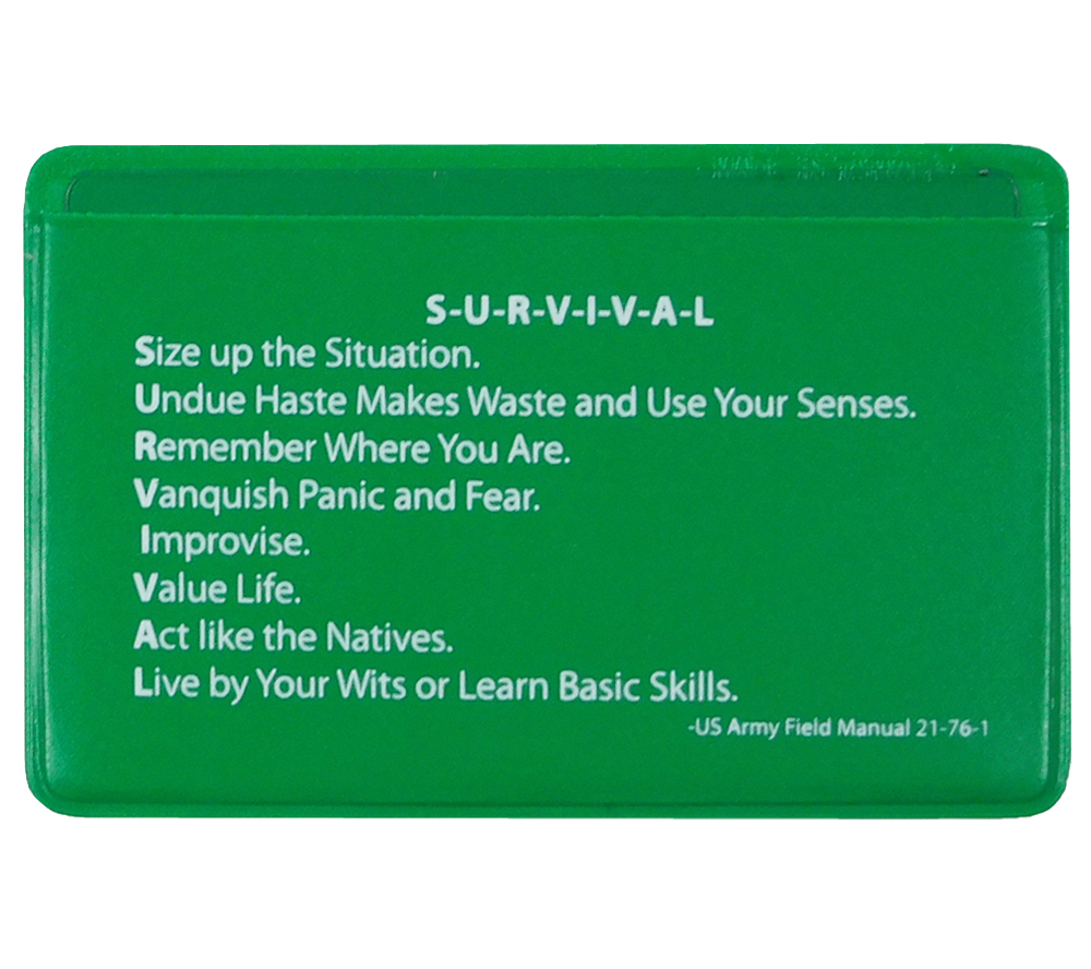 Fresnel Lens 4 Pack Credit Card Pocket Size Magnifier Firestarter with Sleeve