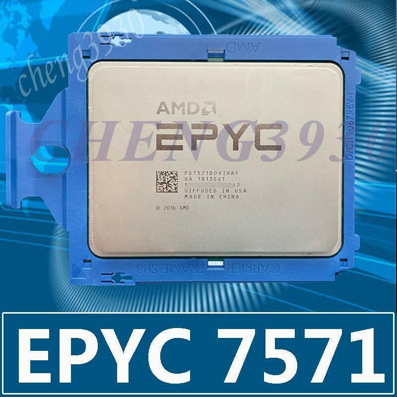 AMD epyc 7571 server PS 7571 bdvihaf 32 cores 64 threads 2.1ghz SP CPU processor