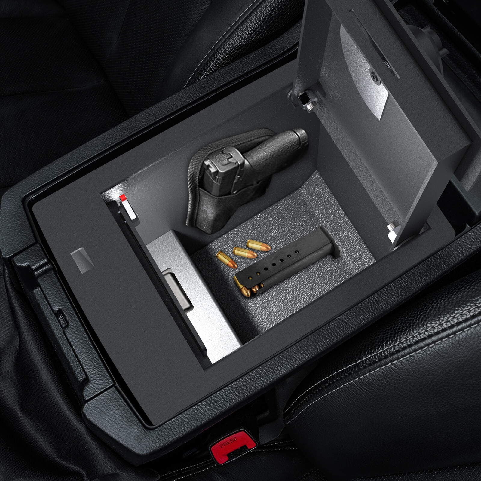 Center Console Safe GUN STORAGE 00016-89199 For 2010 - 2020 2024 TOYOTA 4Runner