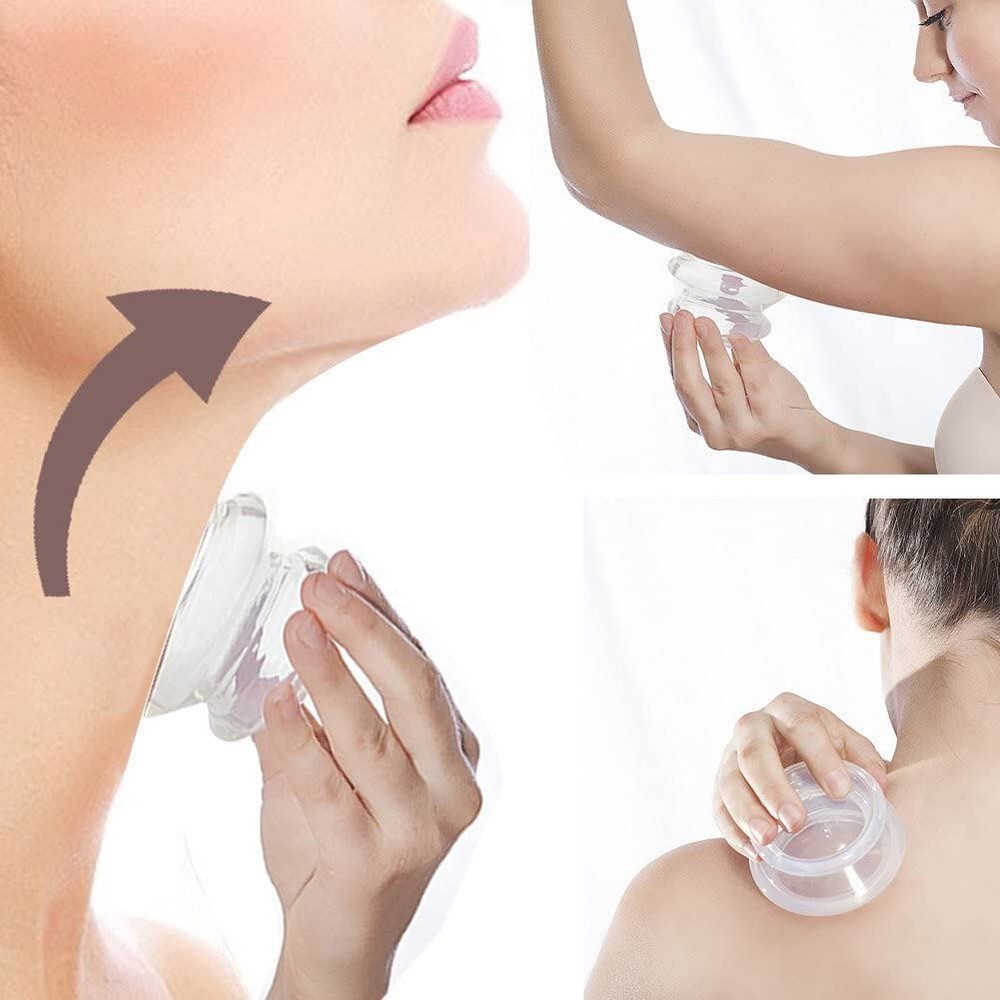 Cupping Therapy Set Professional Massage Therapy Studio Household Silicone Cups
