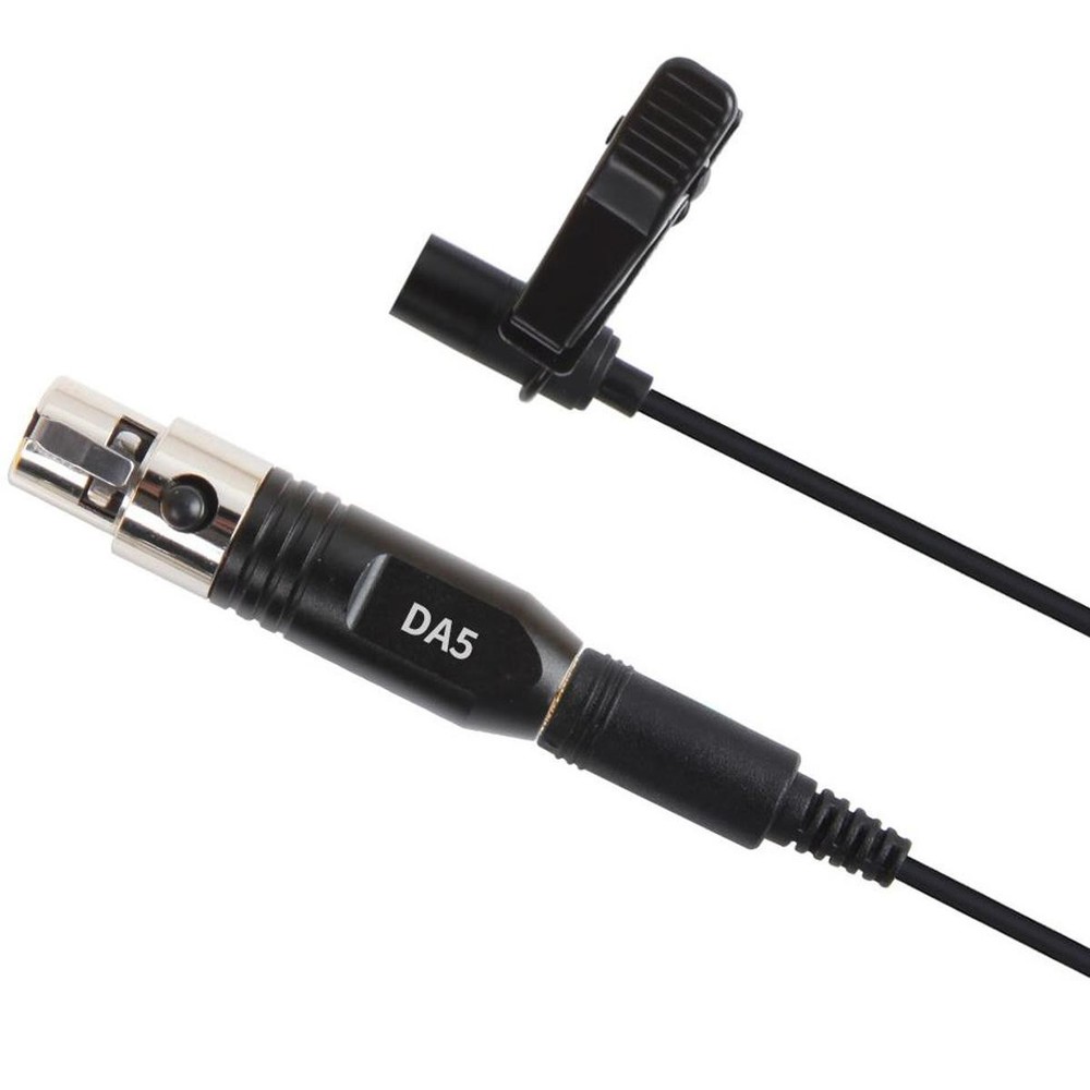 Deity Microphones W.Lav DA5 Bundle, Includes W.Lav Microphone with DA5 Microdot