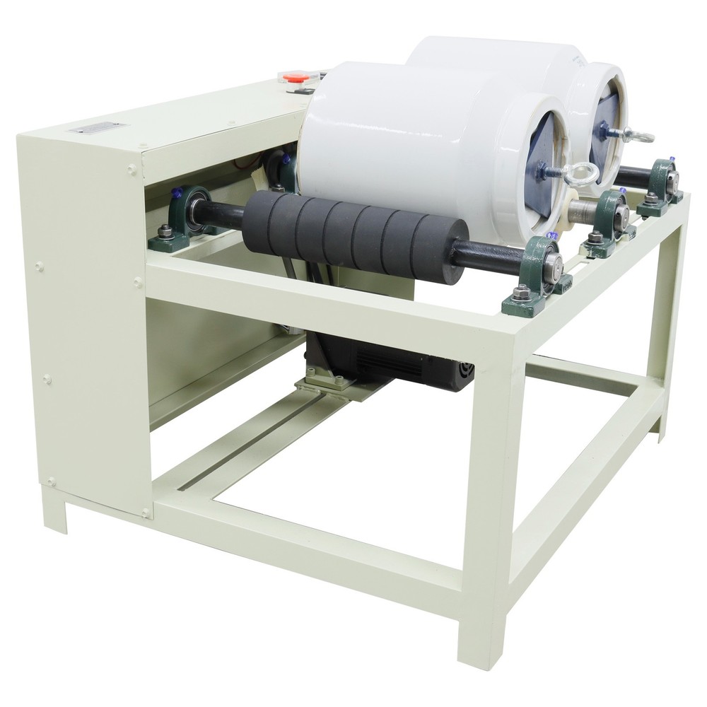 Ceramic Grinding Machine Horizontal Ceramic Ball Mill 220V 5L*2 Ceramic Mill Jar