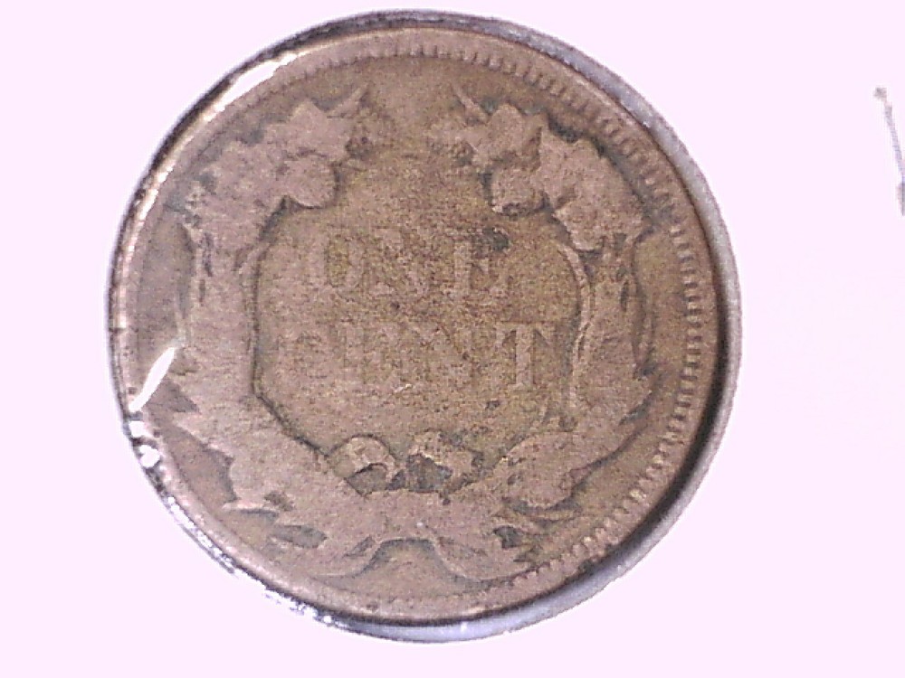 1858 Flying Eagle Cent Genuine Raw Ungraded 00261