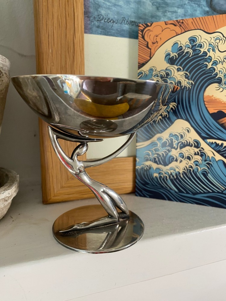 Hagenauer silver plated bowl